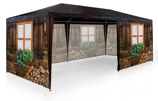 Namiot imprezowy OKTOBERFEST, 6x3m, wielokolorowa Casaria