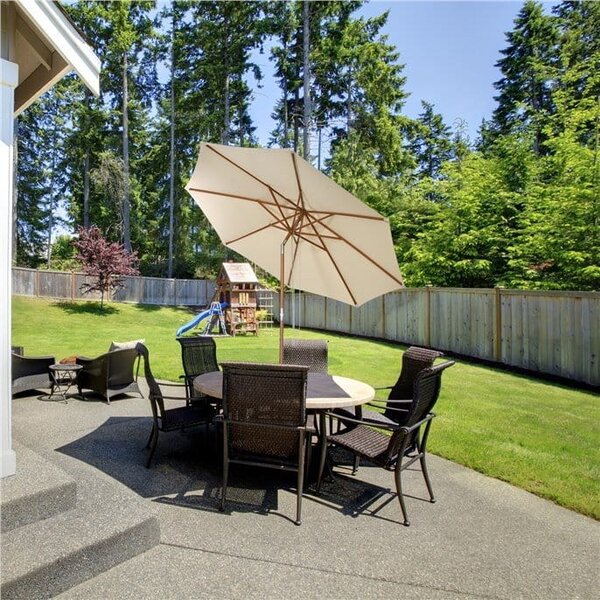 Parasol ogrodowy na balkon i taras 300 cm