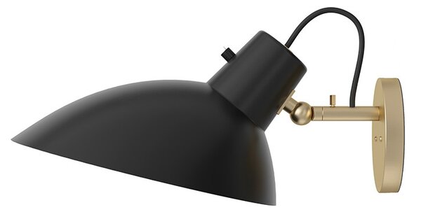 Astep - VV Cinquanta Lampa Ścienna Brass/Black w/Switch