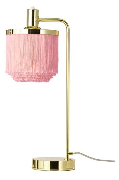 Warm Nordic - Fringe Lampa Stołowa Pale Pink