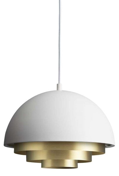 Warm Nordic - Milieu Colour Mini Lampa Wisząca White/Brass