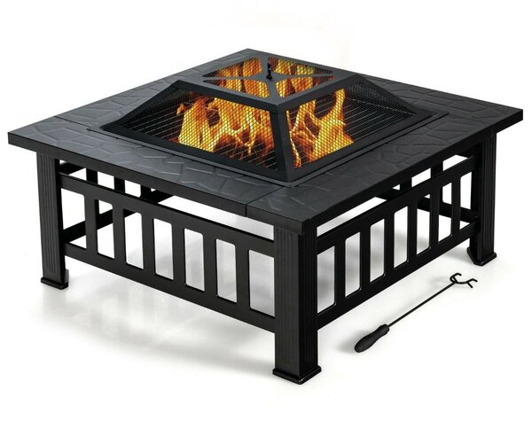 Palenisko ogrodowe Grill 3w1 81 x 81 x 50 cm