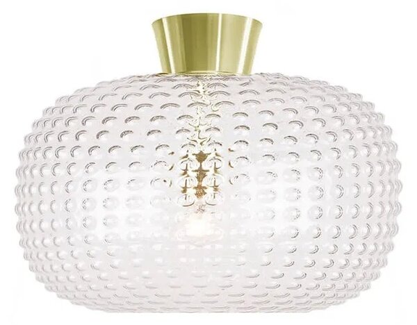 Globen Lighting - Spring Lampa Sufitowa Clear/Brass