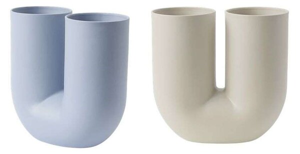 Muuto - Kink Vase H26,3 Sand