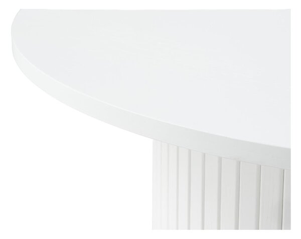 Biały okrągły stolik Nola – Unique Furniture