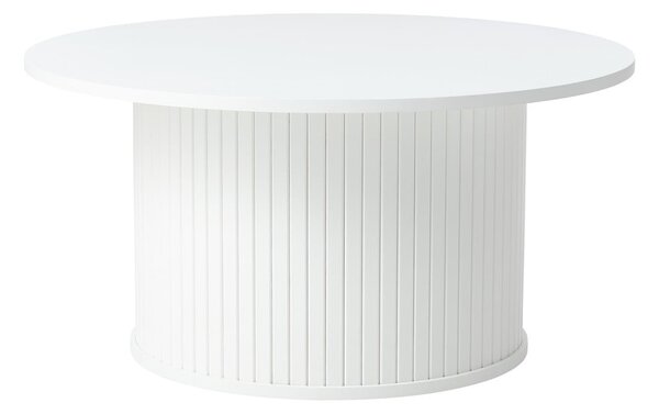 Biały okrągły stolik Nola – Unique Furniture