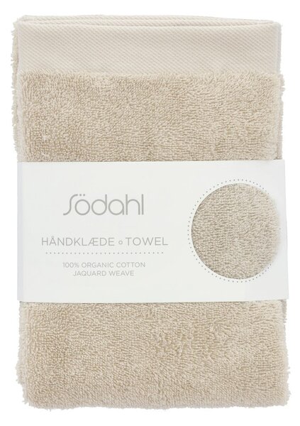 Beżowy bawełniany ręcznik frotte 50x100 cm Comfort – Södahl