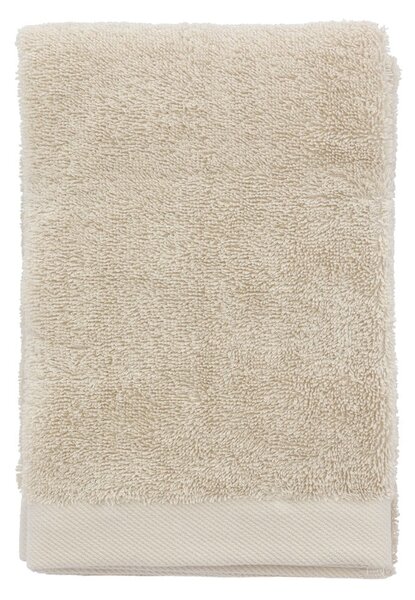Beżowy bawełniany ręcznik frotte 50x100 cm Comfort – Södahl