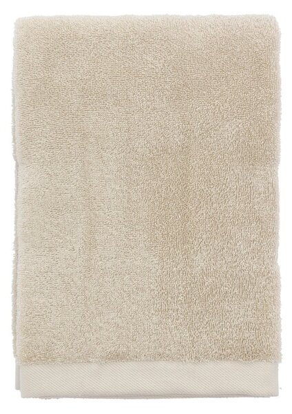 Beżowy bawełniany ręcznik kąpielowy frotte 70x140 cm Comfort – Södahl
