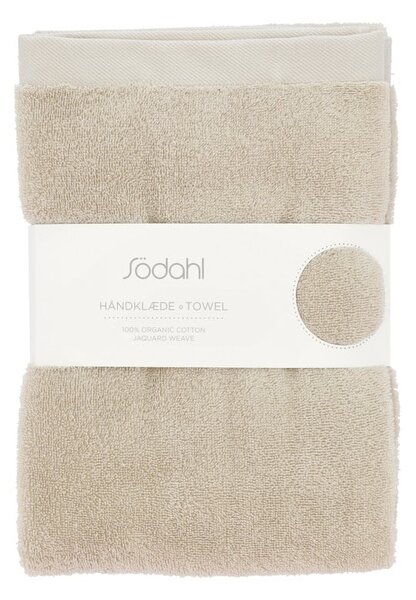 Beżowy bawełniany ręcznik kąpielowy frotte 70x140 cm Comfort – Södahl