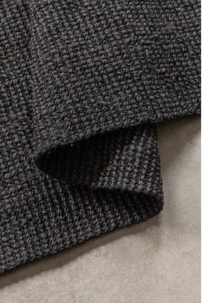 Czarny dywan z juty 120x170 cm Bouclé – Hanse Home