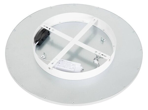 Lindby - Narima LED Lampa Sufitowa 4.000K Ø50 White/Silver