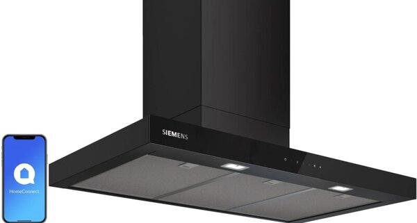 Okap SIEMENS LC97BDN60 Czarny matowy 699 m3/h 56dB klasa A++