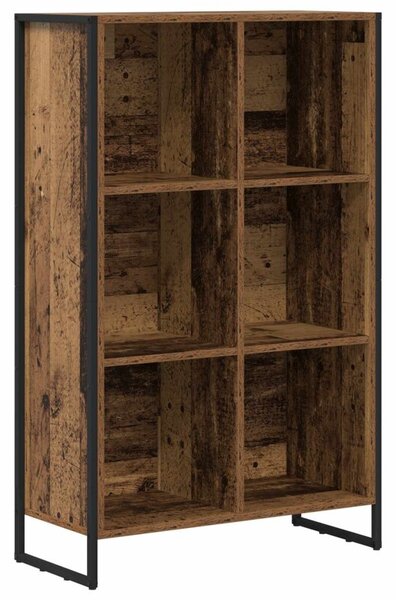 Szafka na książki stare drewno 99,5 x 30 x 108,5 cm