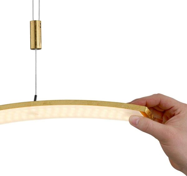 Bankamp - Luce Wave II Elevate Lampa Wisząca Gold