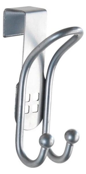 Zestaw 2 haczyków na drzwi w kolorze srebra Wenko Door Hook