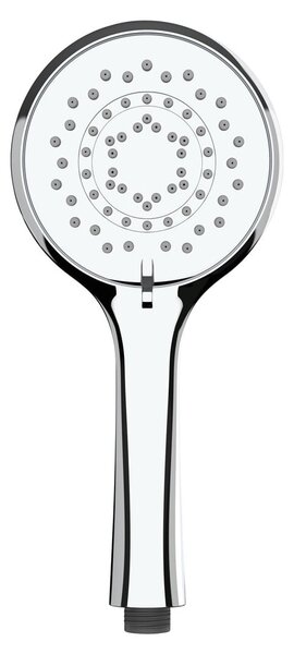 Ekonomiczna chromowana słuchawka prysznicowa Wenko Automatic, ø 11 cm