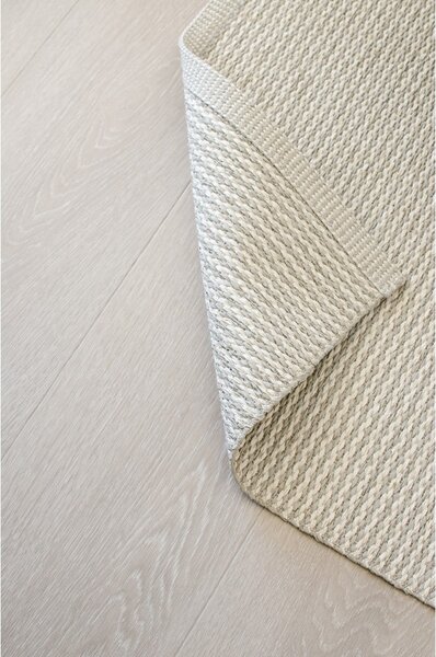 Kremowy dywan odpowiedni na zewnątrz 60x85 cm Mono Linen Vanilla – Pappelina