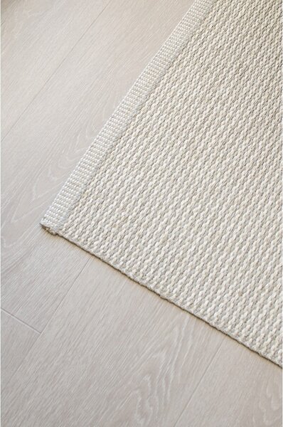 Kremowy dywan odpowiedni na zewnątrz 60x85 cm Mono Linen Vanilla – Pappelina