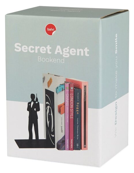 Podpórka do książek Secret Agent – Balvi