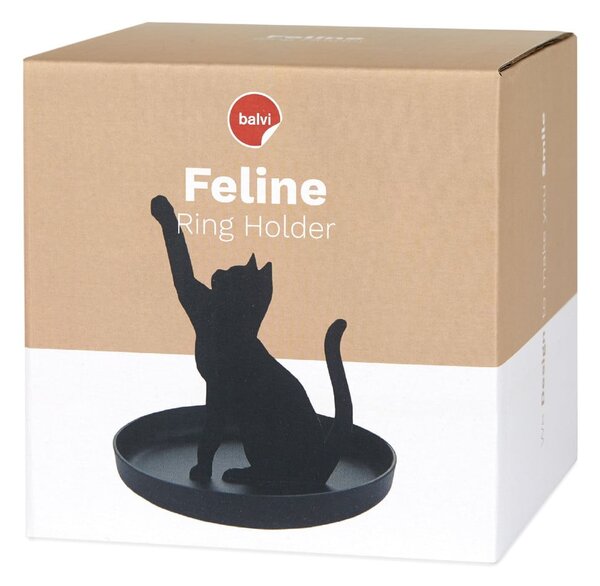 Metalowy talerzyk na biżuterię Feline – Balvi