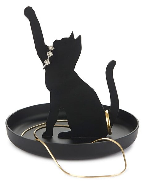 Metalowy talerzyk na biżuterię Feline – Balvi