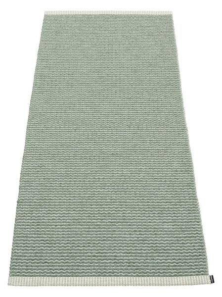 Jasnozielony chodnik odpowiedni na zewnątrz 60x150 cm Mono Sage Army – Pappelina