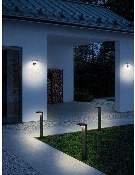 Nordlux - Rica Square LED Solarna Lampa Ogrodowa Black