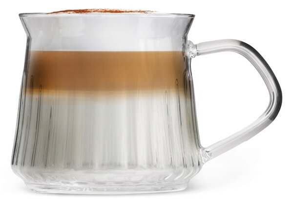 Kubki do cappuccino z podwójną ścianką zestaw 2 szt. 320 ml Mia – Vialli Design