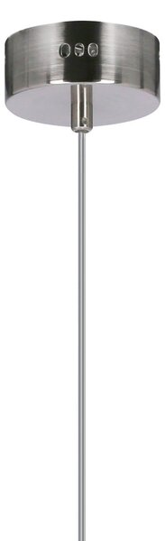 Niebieska lampa wisząca LED ze szklanym kloszem ø 13 cm Fiuggi – Candellux Lighting