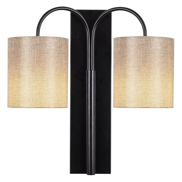 Czarny metalowy kinkiet Opviq lights Aristo