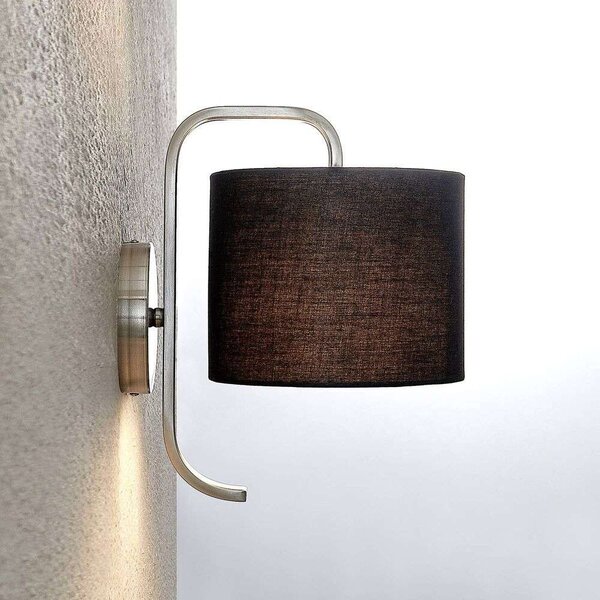 Lindby - Jevanna Lampa Ścienna Black