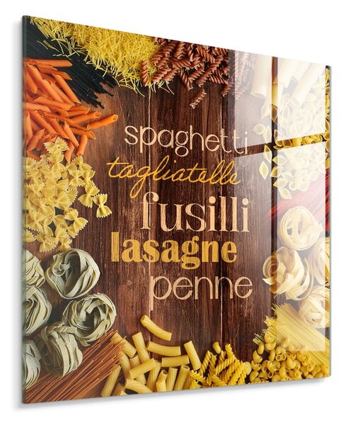 Szklany obraz 30x30 cm Pasta – Styler