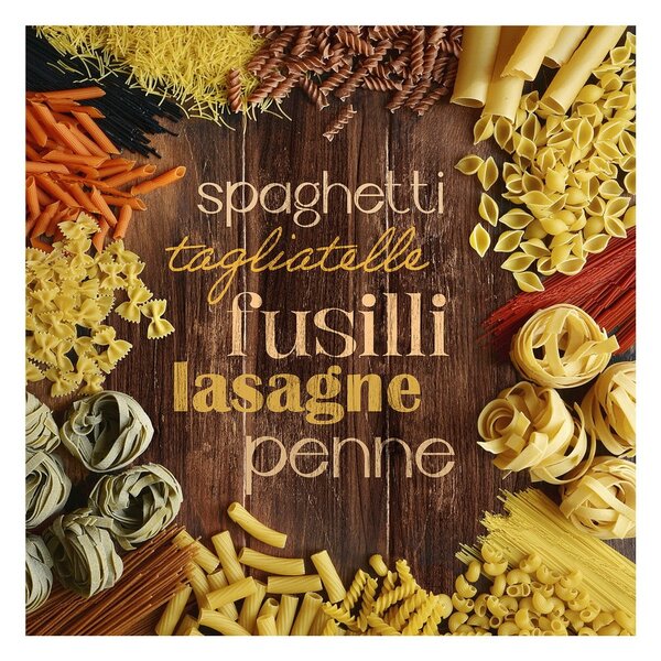Szklany obraz 30x30 cm Pasta – Styler