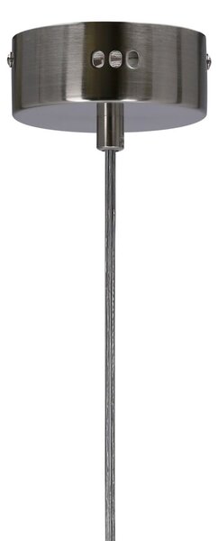 Niebieska lampa wisząca LED ze szklanym kloszem Lukka – Candellux Lighting