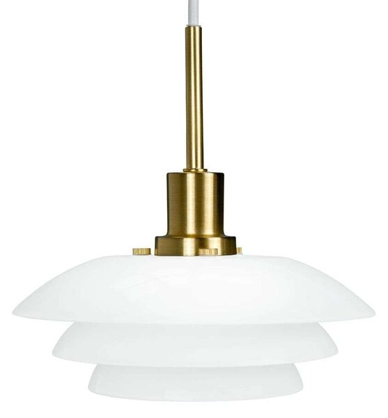 DybergLarsen - DL20 Lampa Wisząca Opal/Brass