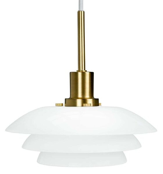 DybergLarsen - DL20 Lampa Wisząca Opal/Brass