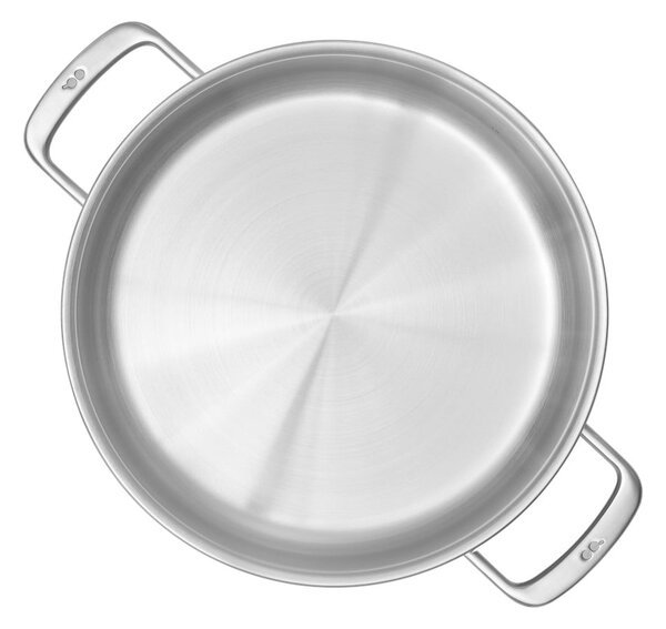 Głęboka patelnia z pokrywką ze stali nierdzewnej ø 28 cm Lucca 3.0 – FABINI