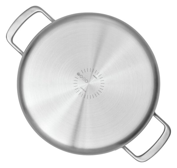 Głęboka patelnia z pokrywką ze stali nierdzewnej ø 28 cm Lucca 3.0 – FABINI