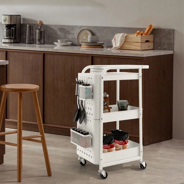 Wielofunkcyjny wózek kuchenny Organizer 52 x 33 x 75 cm