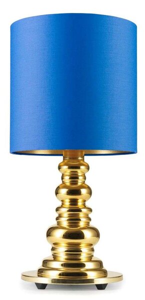 Design By Us - Punk Deluxe Lampa Stołowa Blue Shade