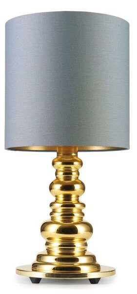 Design By Us - Punk Deluxe Lampa Stołowa Grey Shade