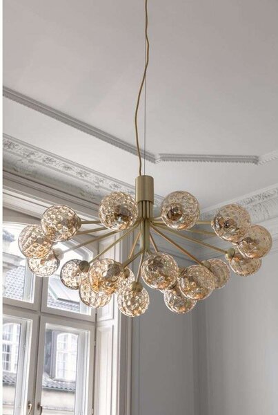 Nuura - Apiales 18 Chandelier Brushed Brass/Optic Gold