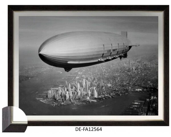 | SPRAWDŹ RABAT W KOSZYKU ! Obraz US Navy Zeppelin 60x45 DE-FA12564 MINDTHEGAP DE-FA12564