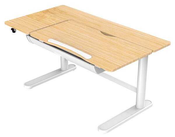 Elektryczne biurko dziecięce Spacetronik XD 112x60 cm (białe) bez szuflady OUTLET