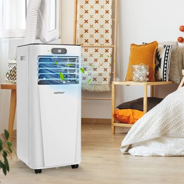 Przenośny klimatyzator 7000 BTU z pilotem LED