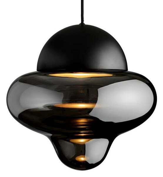 Design By Us - Nutty XL Lampa Wisząca Smoke/Black