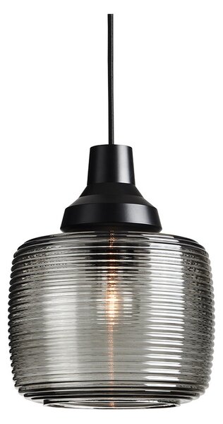 Design By Us - New Wave Stripe Lampa Wisząca Smoke