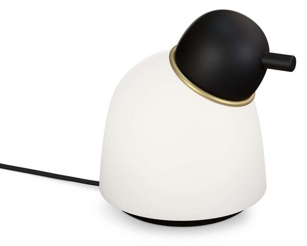Belid - Bird Lampa Stołowa H21,5 Black/Brass/Opal Belid
