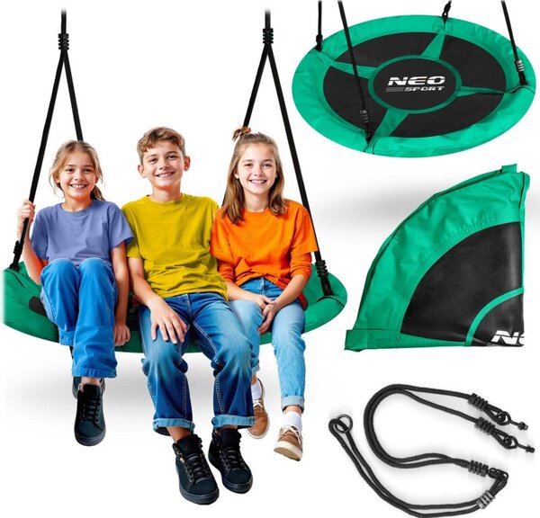 Huśtawka bocianie gniazdo Neo-Sport Swingo 110 cm
